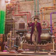 Timothée Chalamet as Willy Wonka in Wonka.