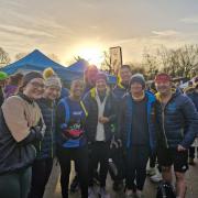 Garden City Runners enjoyed a 10k to end the year. Picture: GCR