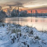 Frozen Panshanger by Iain Houston