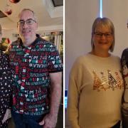 Colin and Liz Hamilton have lost four stone each in the past 12 months.