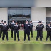 The officers were welcomed at a passing out parade  by deputy chief constable Bill Jephson