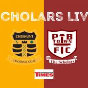 Potters Bar Town played away to Cheshunt in the Isthmian League Premier Division.