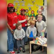 AGMS Foundation donated supplies to Southfield School