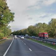 Immediate repairs have caused heavy delays on the A1(M)'s northbound carriageway near Stevenage and Welwyn Garden City.