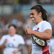 The smiles have gone for Helena Rowland after she was ruled out of the Six Nations. Picture: SIMON GALLOWAY/PA