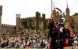 Jousting returns to Knebworth House on Father's Day.